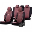 Cubre asientos sport rojo (delantero-trasero)
