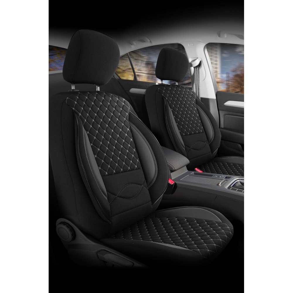 car seat covers star black